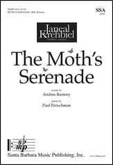 The Moth's Serenade SSA choral sheet music cover